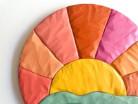 Image 6 of Sunset - Wood Mosaic Wall Art