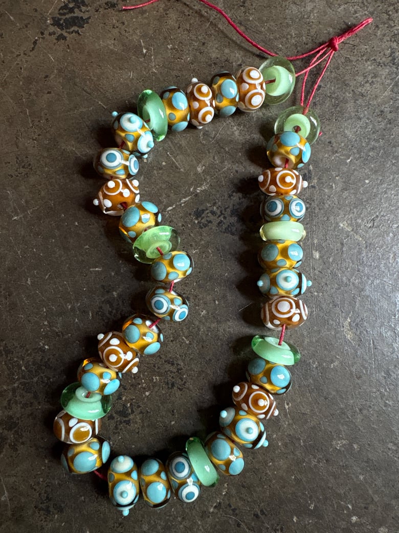 Image of Earthy Turquoise Mini Bead Collection