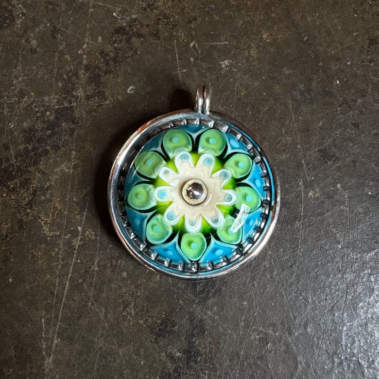 Image of Turquoise Summer Green Pendant