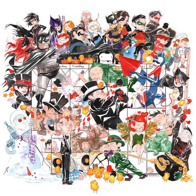 DUSTIN NGUYEN SKETCHBOOKS