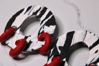 Image 2 of Muse (Blk & White/Red)