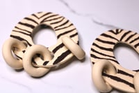 Image 3 of Muse( Cream & Brown Zebra Print)