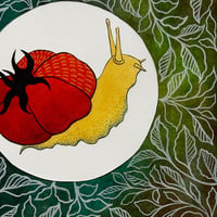 Image 5 of Tomato Snail Print