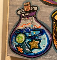 Image 6 of Trickery Treats, Mixed Media painting Halloween