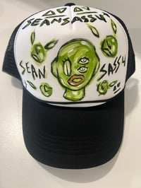 Image 1 of Hand painted “Boss” trucker hat 