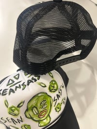 Image 2 of Hand painted “Boss” trucker hat 