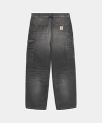 Image 1 of CARHARTT WIP_OG SINGLE KNEE PANT (DESTROY WASH SPLATTER) :::BLACK:::