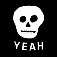 Yeah Skull Sticker