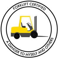Forklift Certified Sticker