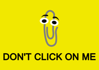 Gadsden Clippy Sticker