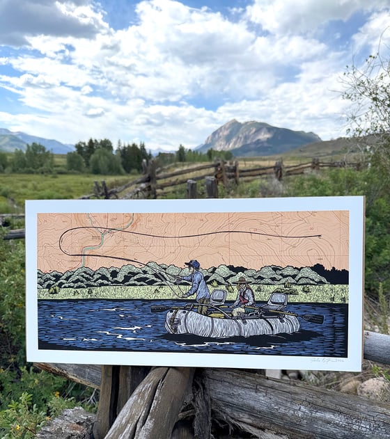 Image of River Time - 12x24