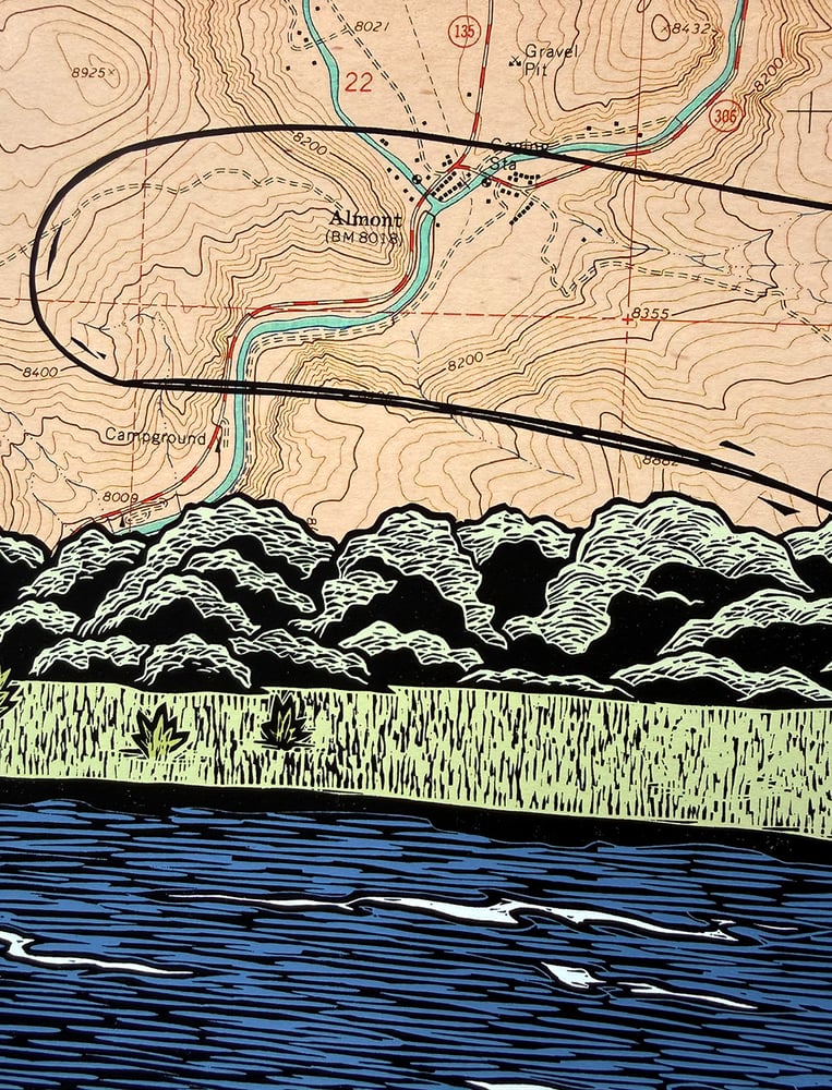 Image of River Time - 12x24
