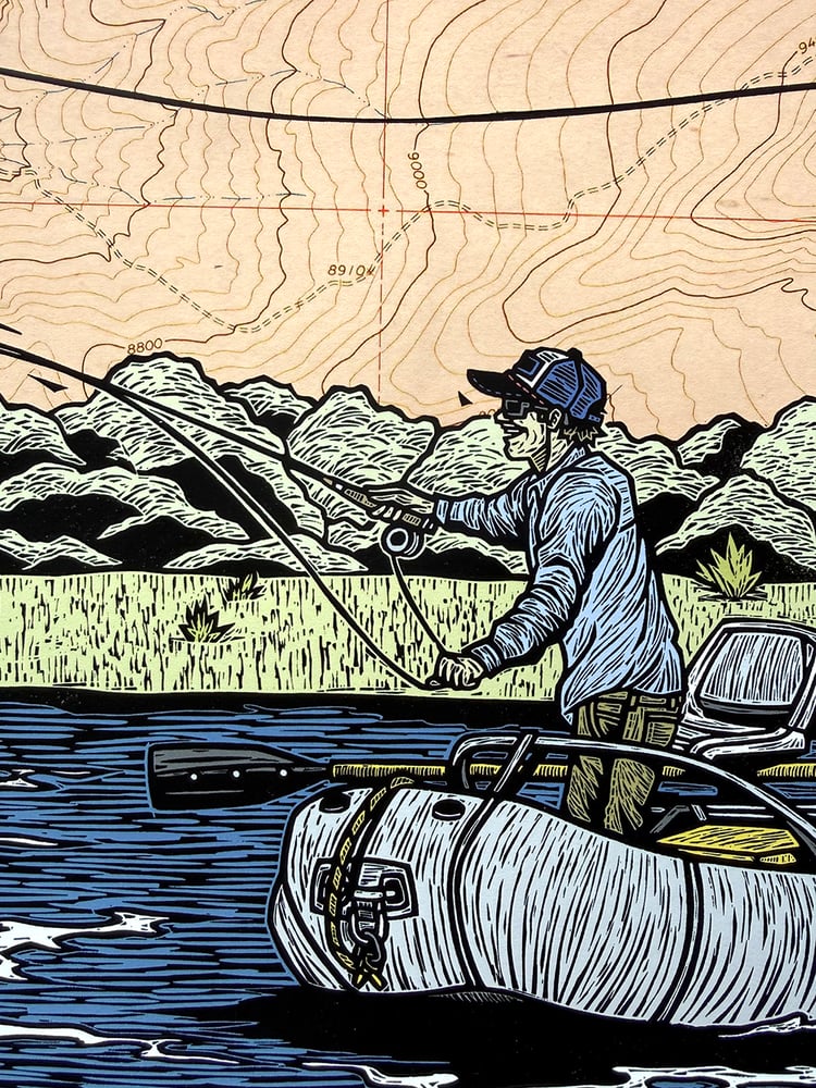 Image of River Time - 12x24