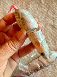 Image 1 of Hand Painted Hair Rat ~ wake
