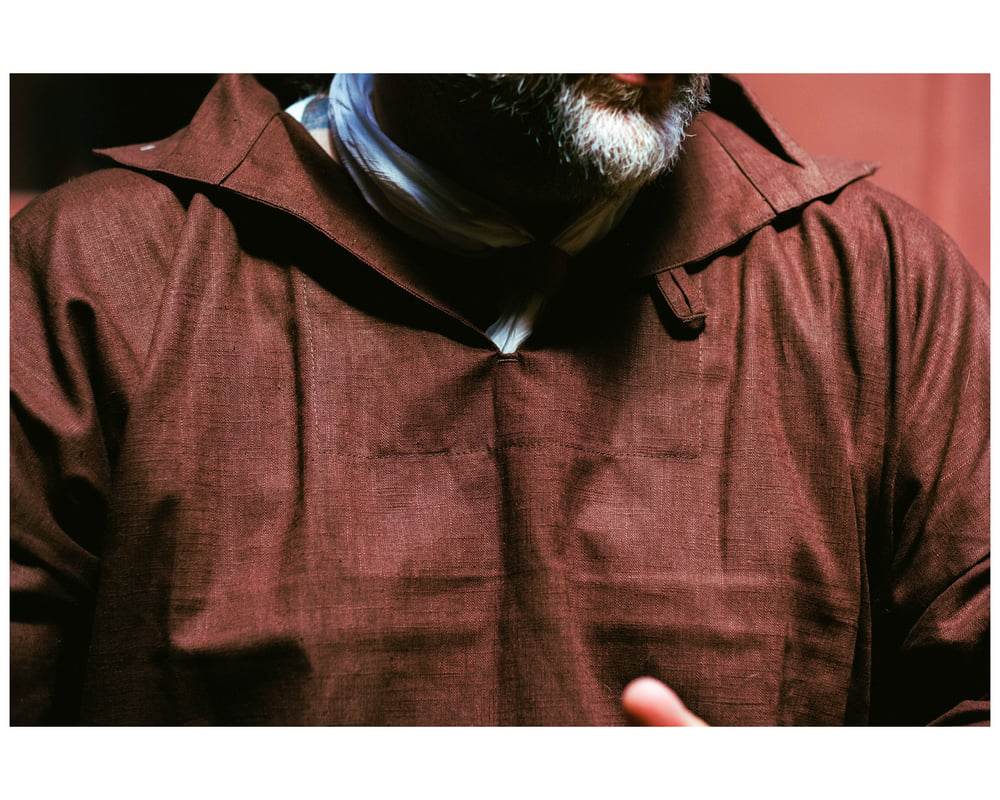 THE ARTIST SMOCK (Brown Linen)