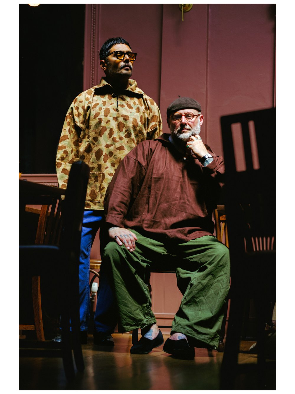 THE ARTIST SMOCK (Brown Linen)