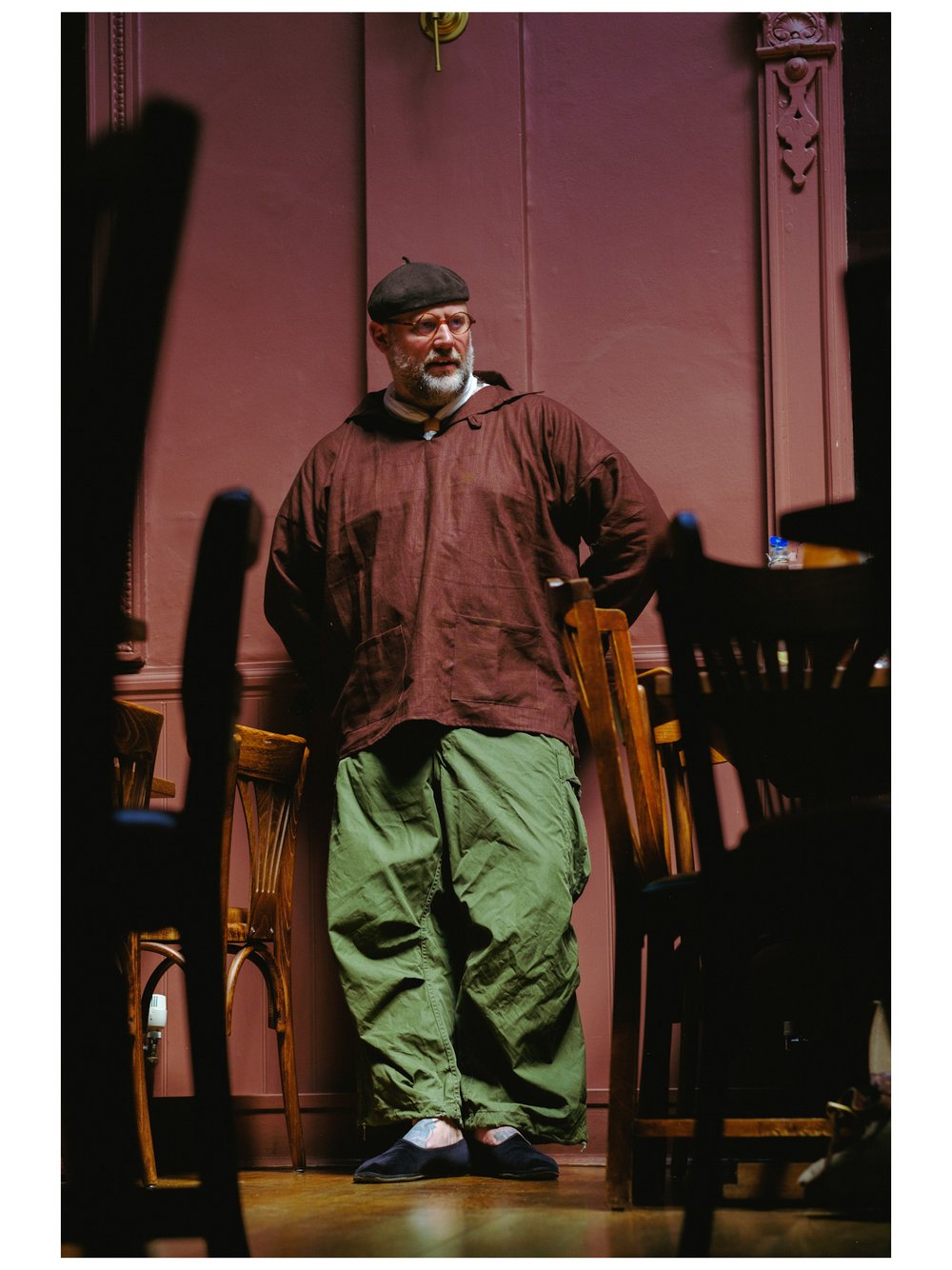 THE ARTIST SMOCK (Brown Linen)