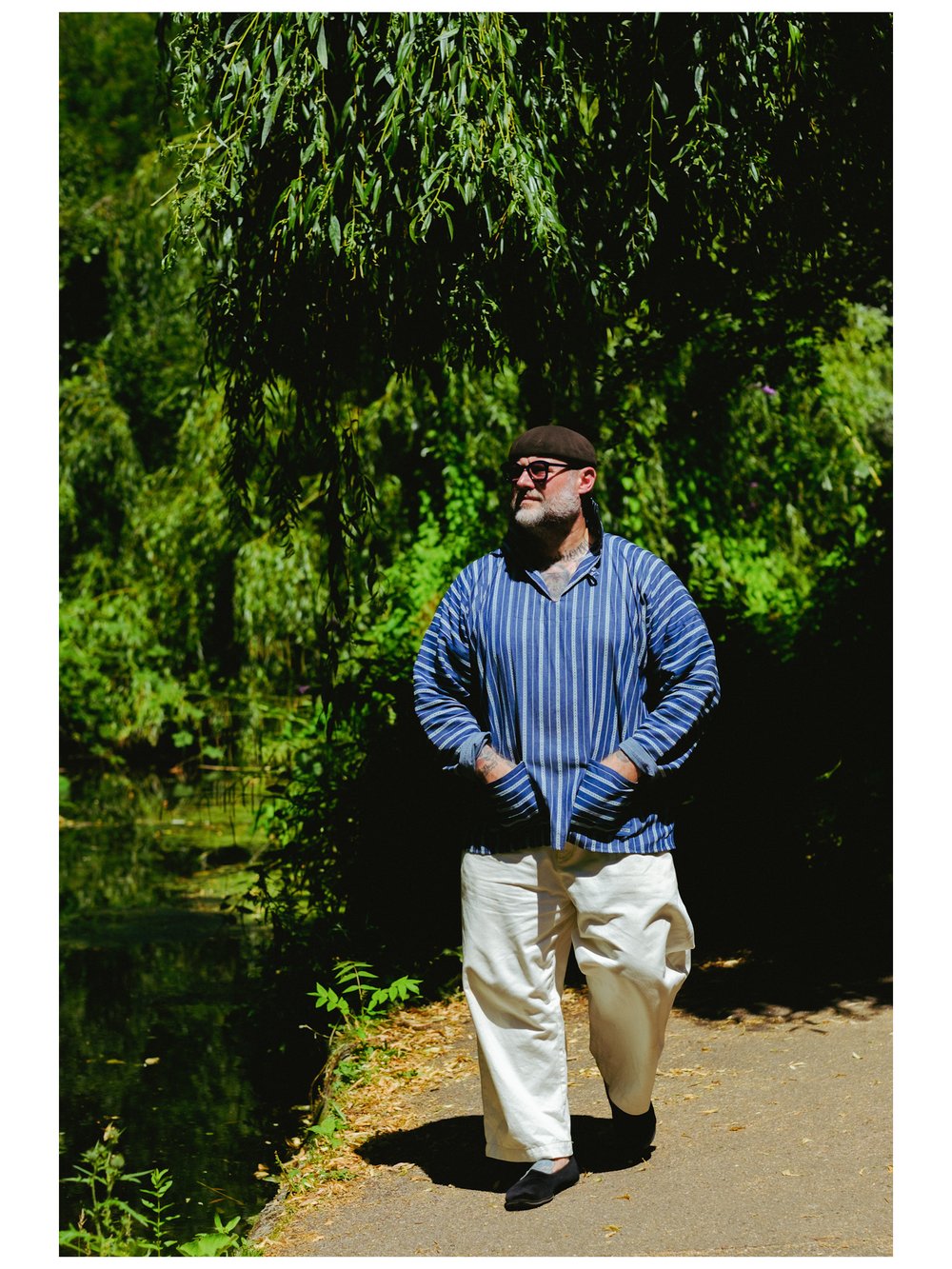 THE ARTIST SMOCK (Embroidered Chambray)