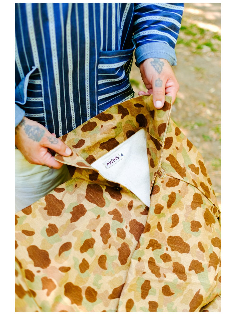 THE ARTIST SMOCK (Frogskin Camo)