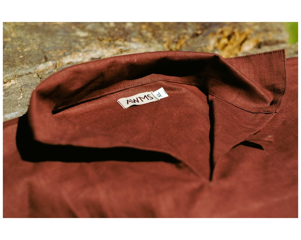 THE ARTIST SMOCK (Brown Linen)