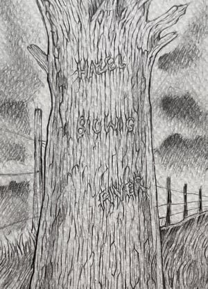 Image of "Tree on Watership Down" original illustration 