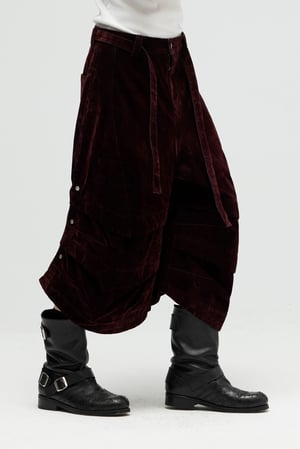 Image of EQUALNEAR - Armor Jorts 2.0 (Burgundy)