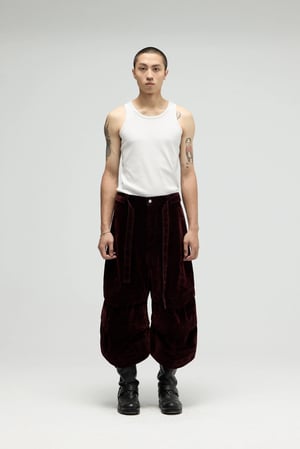 Image of EQUALNEAR - Armor Jorts 2.0 (Burgundy)
