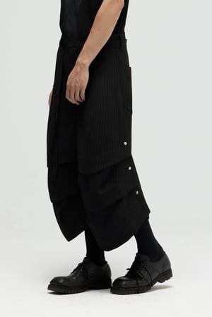 Image of EQUALNEAR - Armor Jorts 2.0 (Black)