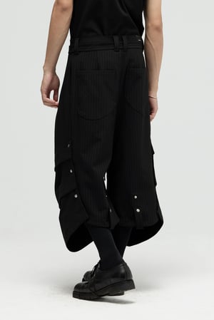 Image of EQUALNEAR - Armor Jorts 2.0 (Black)