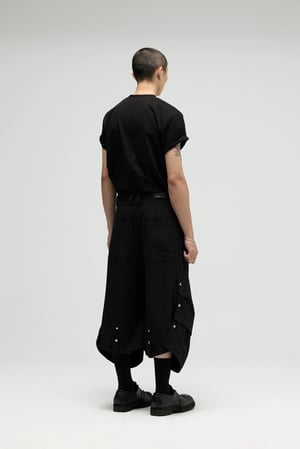 Image of EQUALNEAR - Armor Jorts 2.0 (Black)