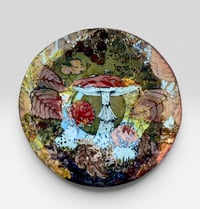 Image 1 of “Fly Agaric” reduction lustre plaque