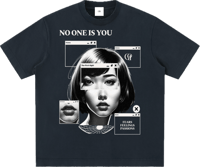 Image 4 of Heavyweight Vintage "NO ONE IS YOU FFP" T-shirt 430gsm|12.7oz 