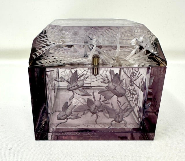 Lucite Spider Box-New Size XL Jumbo Mini - Image 6 of 6