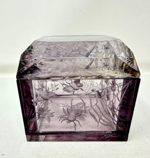 Lucite Spider Box-New Size XL Jumbo Mini - Image 4 of 6