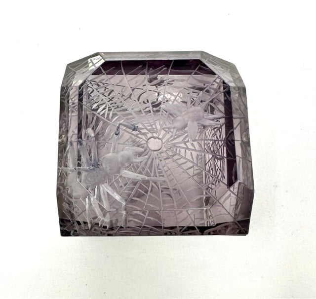 Lucite Spider Box-New Size XL Jumbo Mini - Image 2 of 6