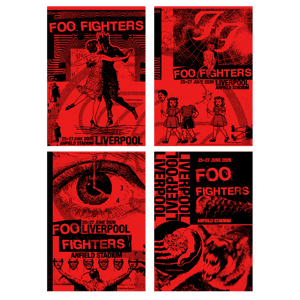 Foo Fighters Liverpool VIP 2026 Cut Set