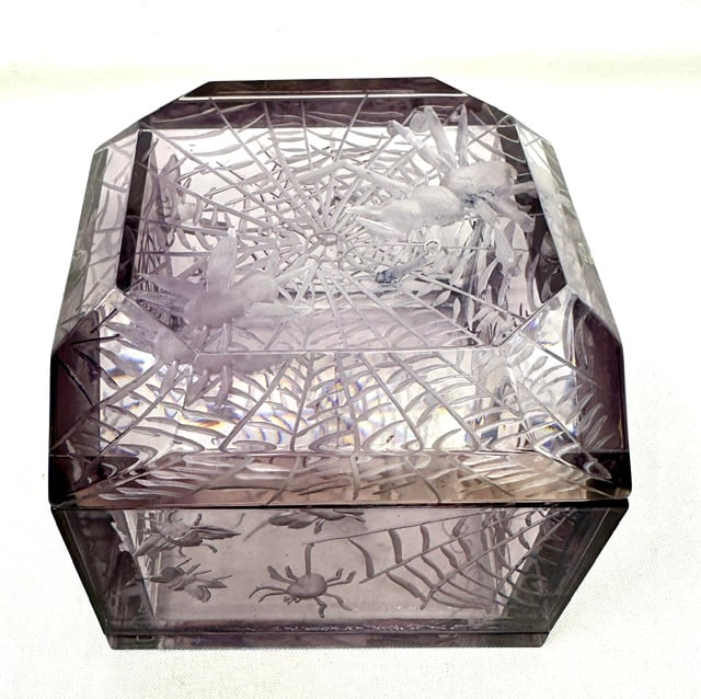 Lucite Spider Box-New Size XL Jumbo Mini - Image 1 of 6