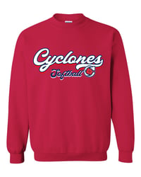 Image 3 of Cyclones softball Crewneck Sweatshirt
