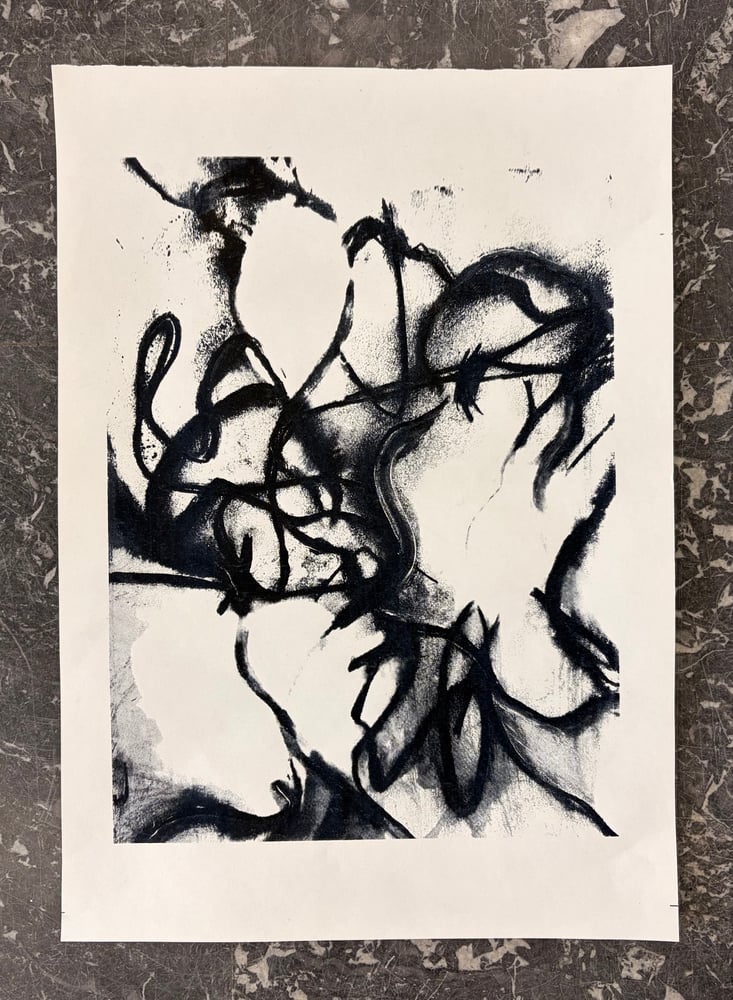 Image of Limited edition screen print "Fade" by Hannah Perry