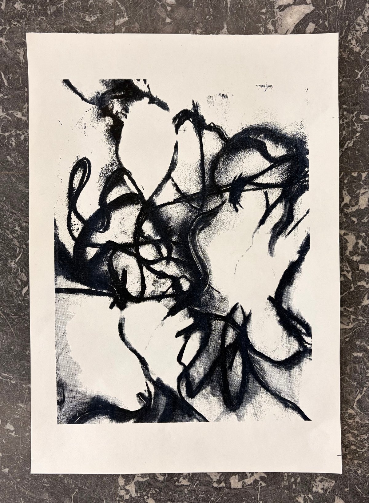 Image of Limited edition screen print "Fade" by Hannah Perry