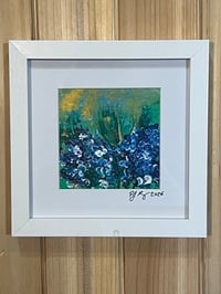 Blue and Purple Hydrangea Painting #2