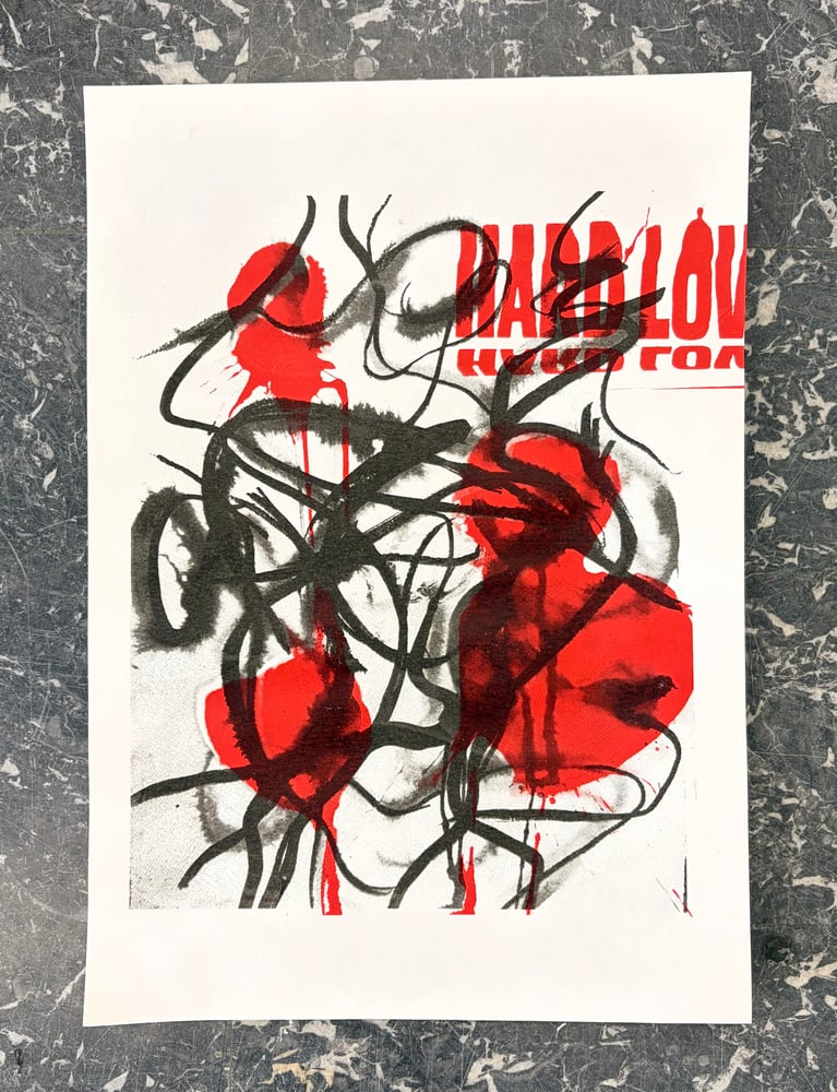 Image of Limited edition screen print "Brace" by Hannah Perry