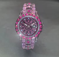 Image 1 of High quality Rose bling fashion watch