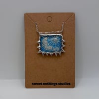 Image 1 of Spiked Reverse Intaglio Pendant (#2248)