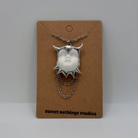 Spiked Trinket Ghost Devil Pendant (#2258)