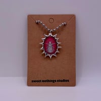 Image 1 of Spiked Reverse Intaglio Pendant (#2264)