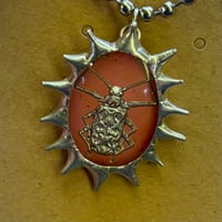 Image 2 of Spiked Reverse Intaglio Pendant (#2264)