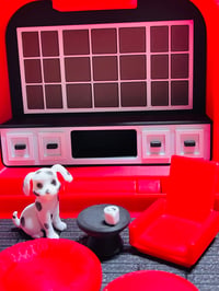 Image 1 of Portable Mini Living Room Playset