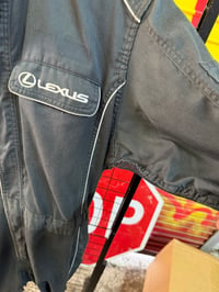 Image 2 of LEXUS mechanic coveralls SILVER size L