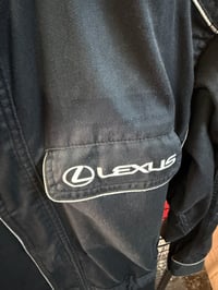 Image 8 of LEXUS mechanic coveralls SILVER size L